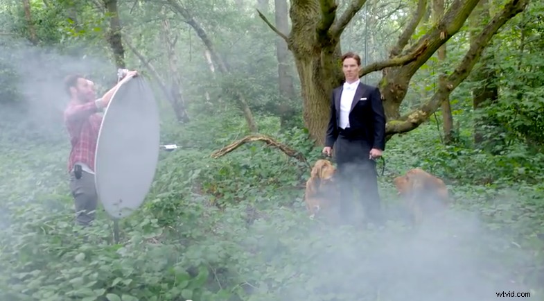 Achter de lens:Jason Bell fotografeert Benedict Cumberbatch voor Vanity Fair 