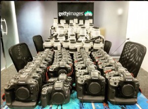 Getty Images Equipo de fotografía deportiva olímpica:el sueño de un Gearhead 