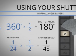 Sluiterhoek begrijpen:film en video uitgelegd 