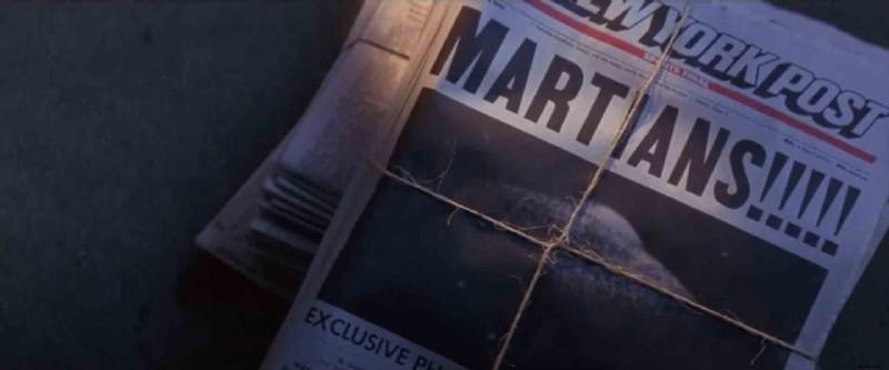 Filmbelichting beheersen:technieken uit  Mars Attacks!  