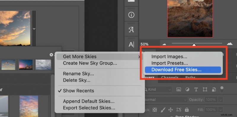 Moeiteloos luchten in foto s vervangen met Photoshop (2024) 