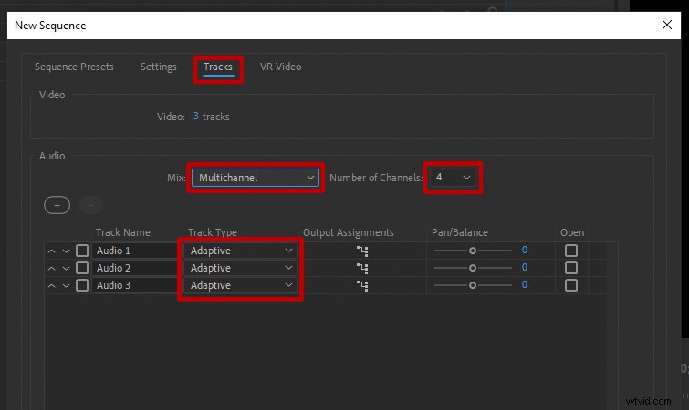 Ambisonics in Premiere Pro:een stapsgewijze handleiding 