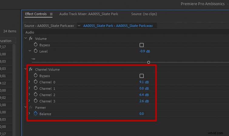 Ambisonics in Premiere Pro:een stapsgewijze handleiding 
