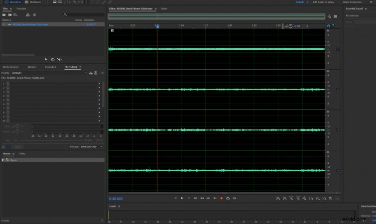 Ambisonics mixen in Adobe Audition – een stapsgewijze handleiding 