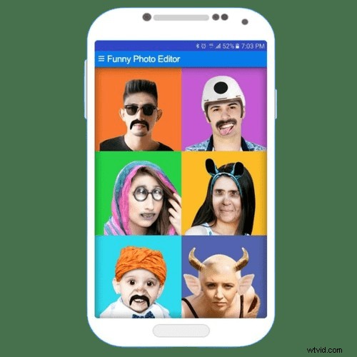 Top 8 grappige foto-editor-apps voor iOS en Android - 2024 
