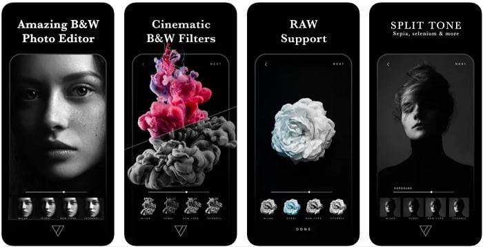 Beste zwart-witfoto-apps van 2024:verbeter uw afbeeldingen 