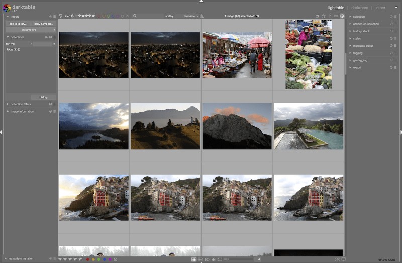 Darktable versus Lightroom:een uitgebreide vergelijking (gratis alternatief?)
