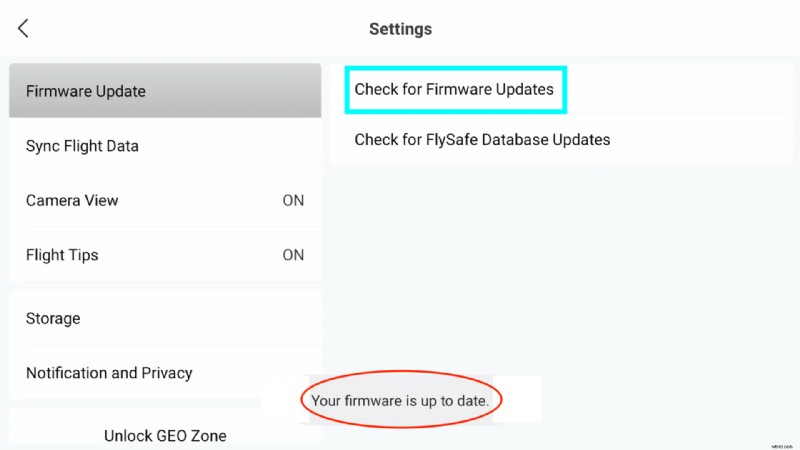 DJI Flip Firmware-update en FlySafe-databasegids:stap voor stap met video 