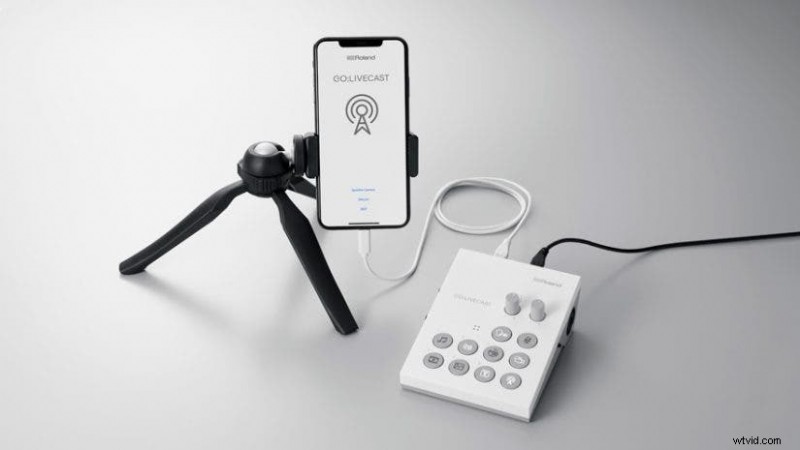 Roland Go:Livecast Studio - Professionele livestreaming via smartphones gemakkelijk gemaakt 