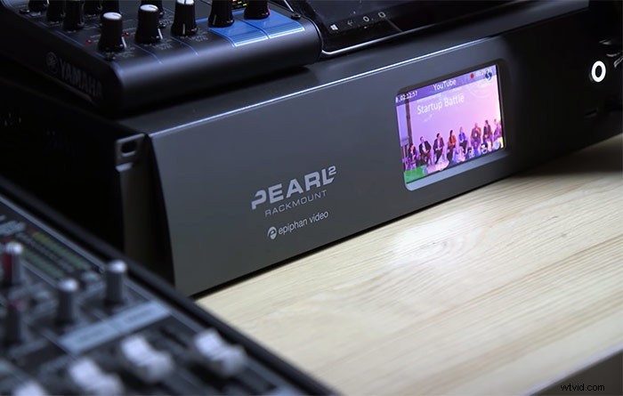 Pearl-2:Switcher voor 4K-streaming, opname en liveproductie 