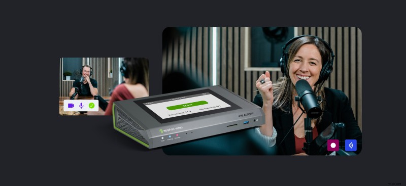 Pearl Mini:compacte videoswitcher met dubbel Ethernet en NDI|HX 