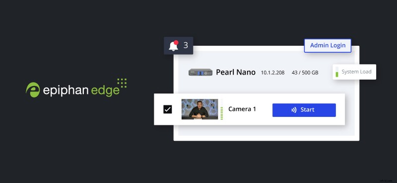Pearl Nano:geautomatiseerde streaming- en opnameoplossingen | Epiphan 