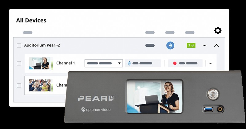 Epiphan Edge:gecentraliseerd beheer voor Pearl Systems 