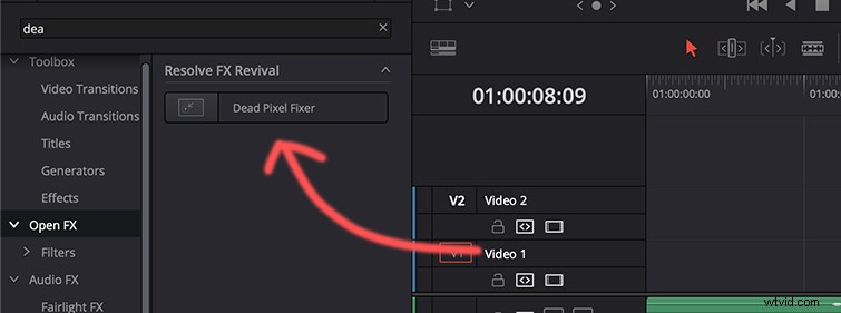 Repareer dode en hete pixels in DaVinci Resolve – een stapsgewijze workflow 