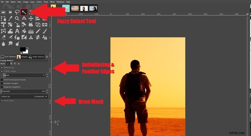 Transparante achtergronden in GIMP:een beginnershandleiding 