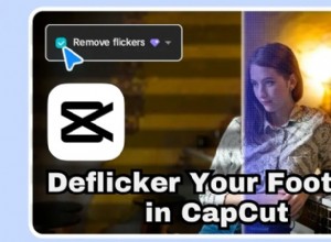 Eliminera videoflimmer i CapCut:Steg-för-steg-guide för mobil och dator 