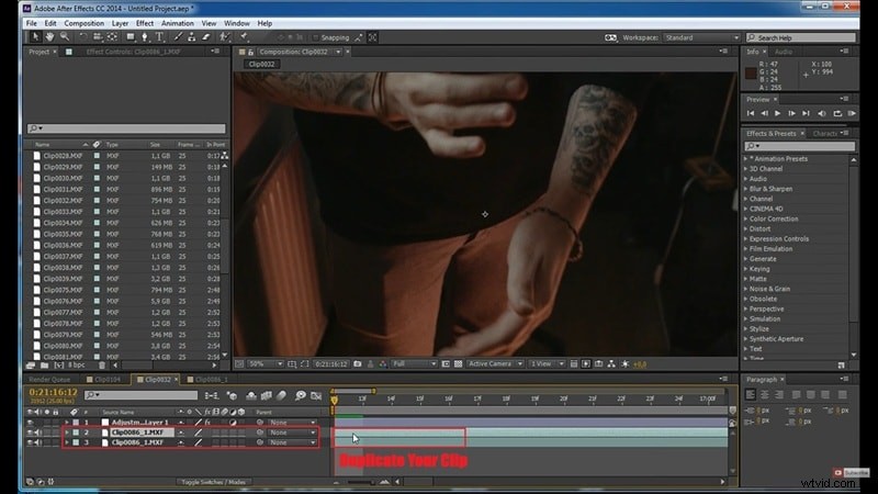 Flikkering verwijderen in After Effects:een beginnersvriendelijke handleiding 