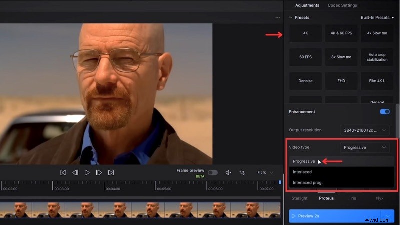 Topaz Video Enhancer AI:videokwaliteit opschalen en herstellen | Handleiding en workflow