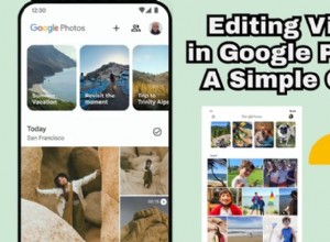 Modifica video in Google Foto:una guida per principianti al semplice editing video 