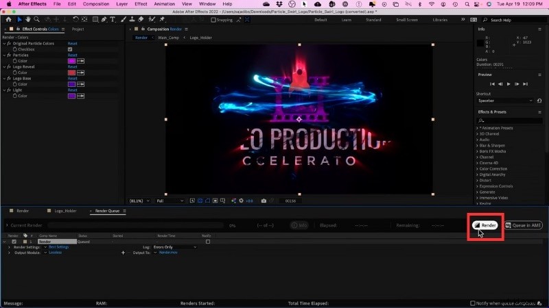 Beheers 3D-logo-animatie in After Effects:een stapsgewijze handleiding 