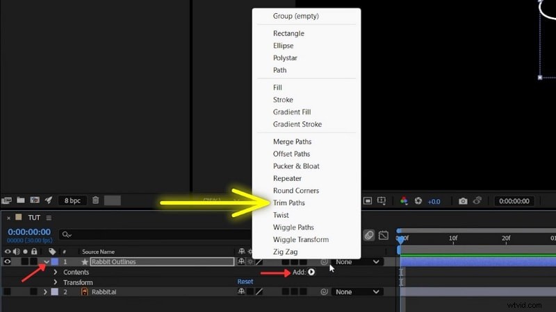 Animeer lijnstreken in After Effects:een uitgebreide gids 