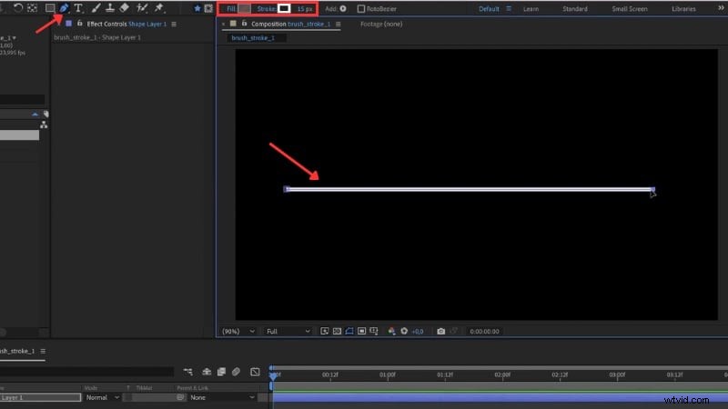 Animeer lijnstreken in After Effects:een uitgebreide gids 