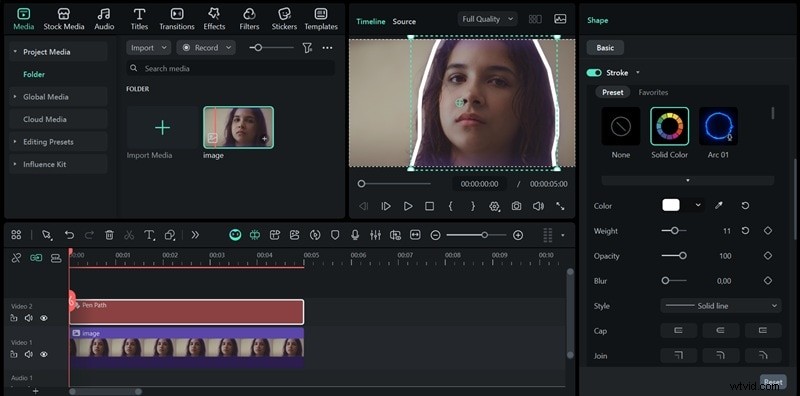 Canva:voeg een witte omtrek toe aan afbeeldingen - eenvoudige stapsgewijze handleiding 