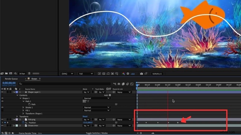 Smooth Path-animatie in After Effects:een stapsgewijze handleiding 