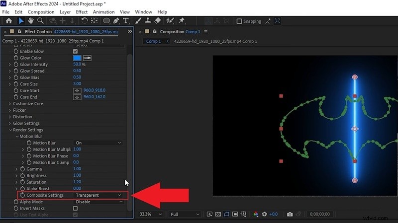 Lichteffecten beheersen in After Effects met de Sabre Plugin 