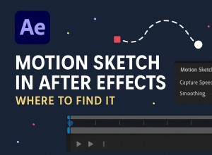 Master After Effects Motion Sketch: A Comprehensive Tutorial