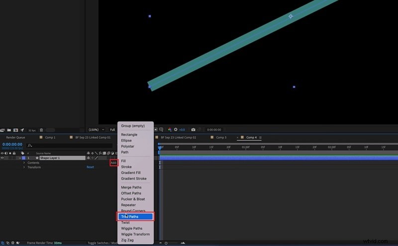 After Effects Trimpaden:animeer lijnen en lijnen - een complete gids 