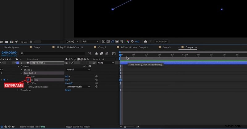 After Effects Trimpaden:animeer lijnen en lijnen - een complete gids 