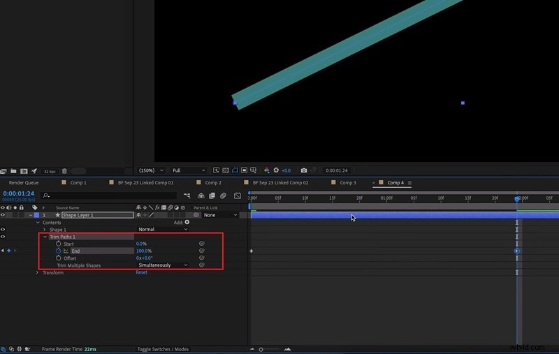 After Effects Trimpaden:animeer lijnen en lijnen - een complete gids 