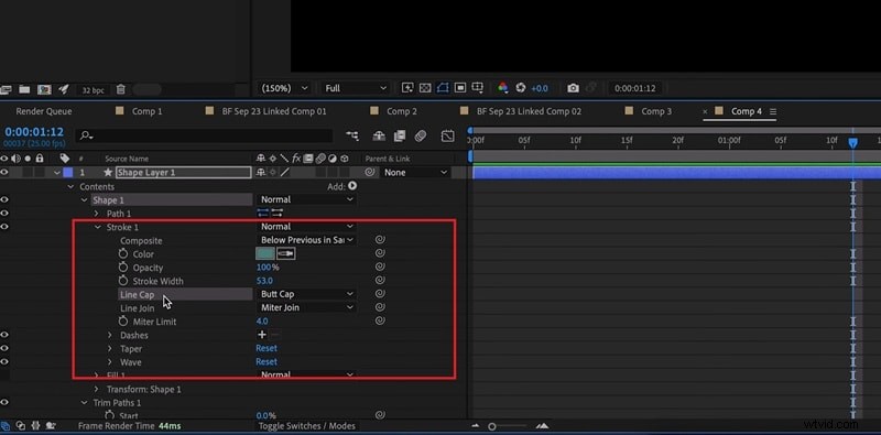 After Effects Trimpaden:animeer lijnen en lijnen - een complete gids 