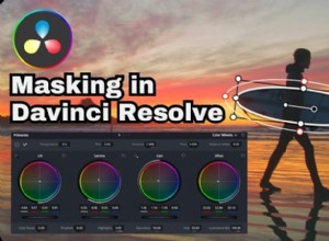 DaVinci Resolve Masking:En nybörjarguide till exakt videoredigering 