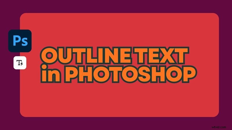 Photoshop:tekstcontouren toevoegen - een beginnershandleiding voor verbeterde typografie 