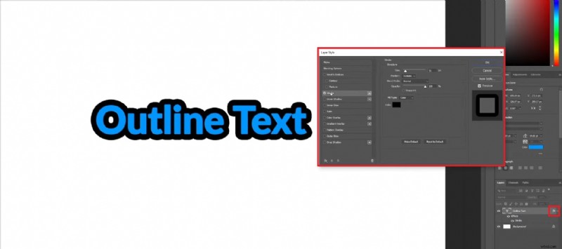 Photoshop:tekstcontouren toevoegen - een beginnershandleiding voor verbeterde typografie 