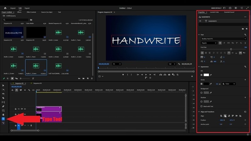 Premiere Pro handschriftanimatie:een beginnershandleiding 
