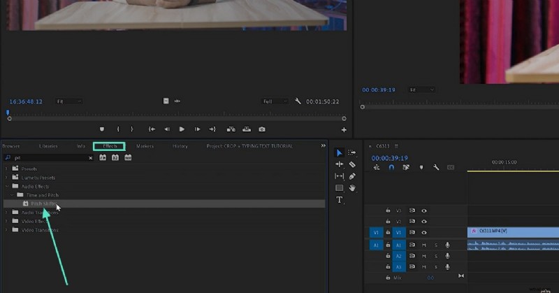 Premiere Pro Pitch Shifter:stemmanipulatie en creatieve effecten 