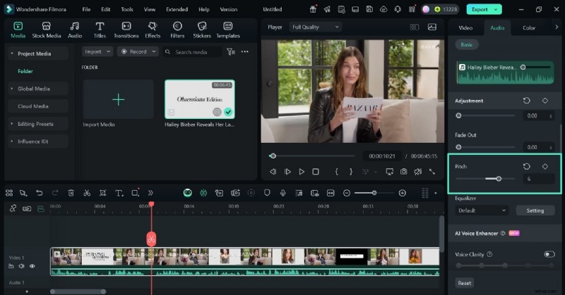 Premiere Pro Pitch Shifter:stemmanipulatie en creatieve effecten 