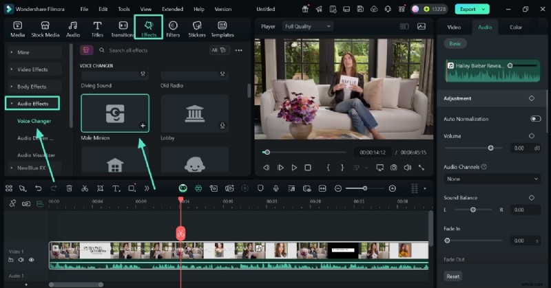 Premiere Pro Pitch Shifter:stemmanipulatie en creatieve effecten 