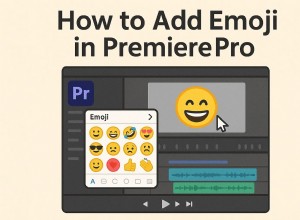 Lägg till Emojis till Premiere Pro och Filmora:A Professional Guide 