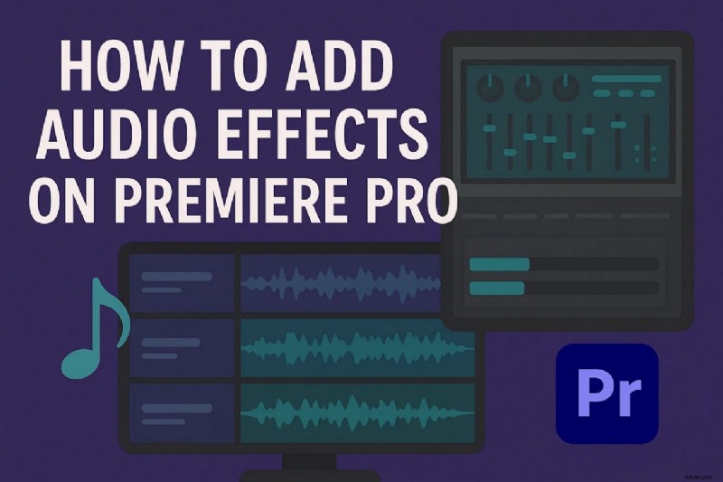 Audio-effecten beheersen in Premiere Pro:een uitgebreide handleiding 
