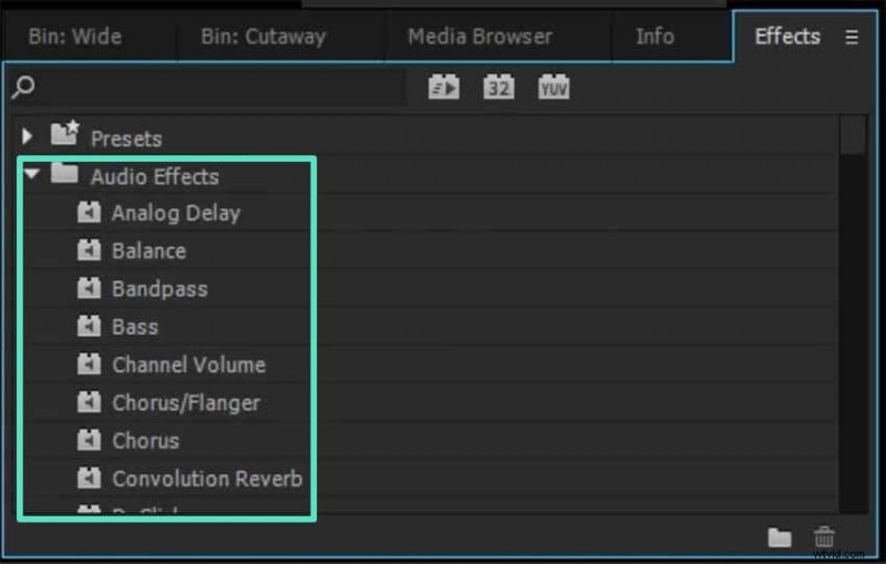 Audio-effecten beheersen in Premiere Pro:een uitgebreide handleiding 