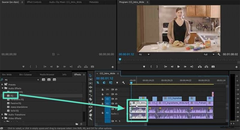 Audio-effecten beheersen in Premiere Pro:een uitgebreide handleiding 