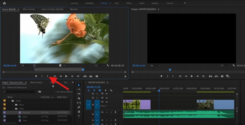 Beheersing van 3-puntsmontage in Premiere Pro:nauwkeurige timing voor videoprojecten 
