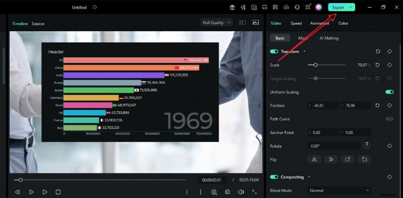 Beste racemakers zonder code in staafdiagrammen:maak boeiende gegevensvideo s 