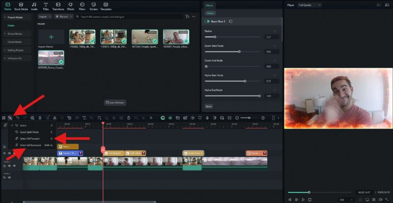 Premiere Pro Track Select Tool:masterclipsynchronisatie en efficiënte bewerking 