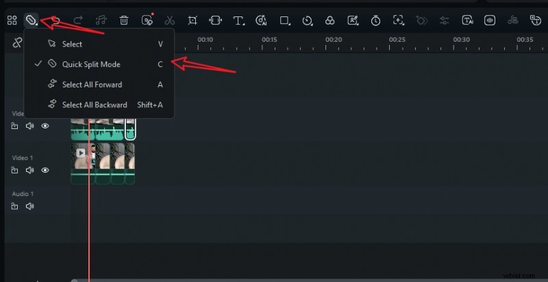 Premiere Pro Razor Tool:nauwkeurig knippen en tijdlijn opruimen 