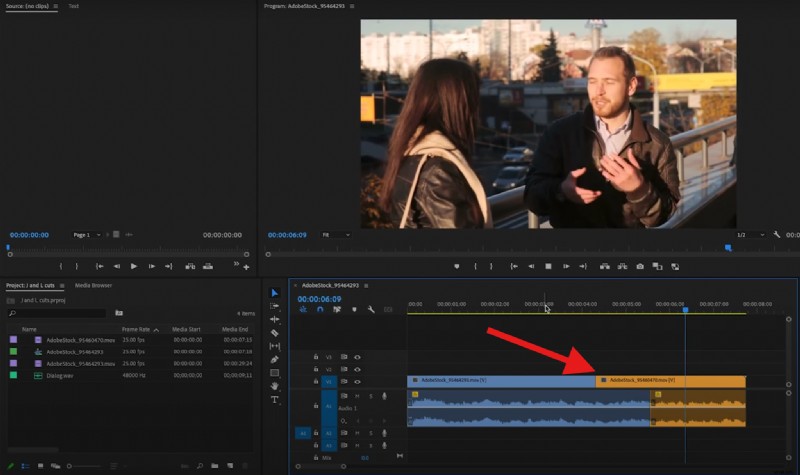 Beheers J-cuts en L-cuts in Premiere Pro voor naadloze overgangen 